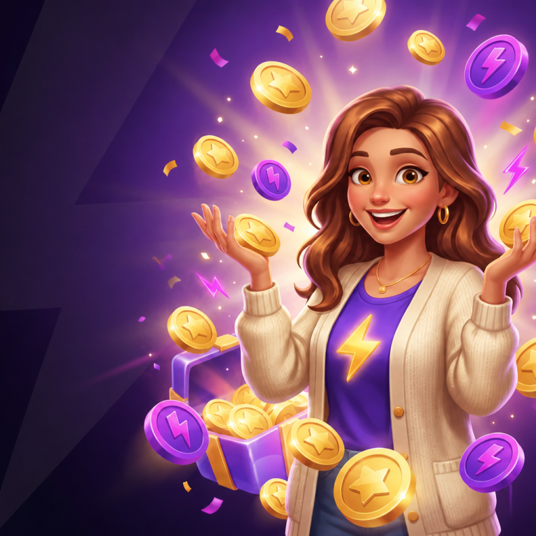 Social casino table game with Gold Coins and Sweeps Coins